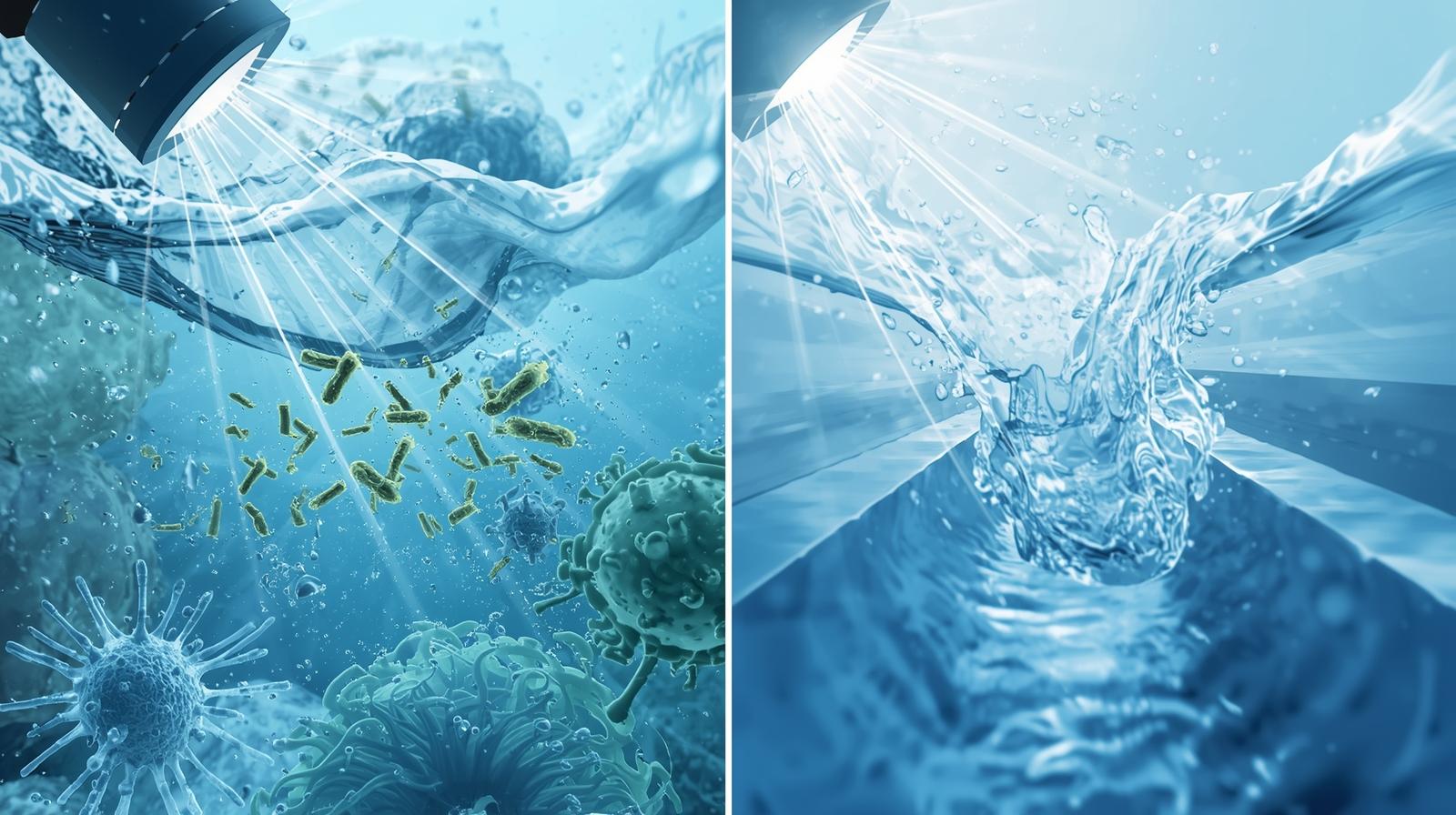 UV disinfection unit